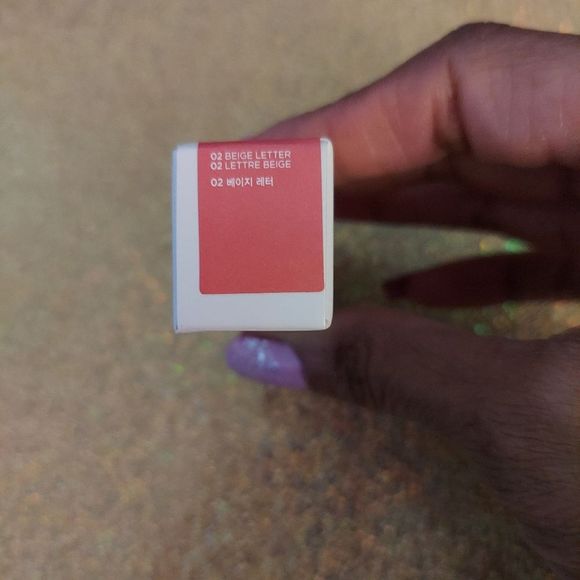 Avon  Faceshop fmgt Ink Sheer Matte Lipstick in Beige Letter NIB - Picture 10 of 11